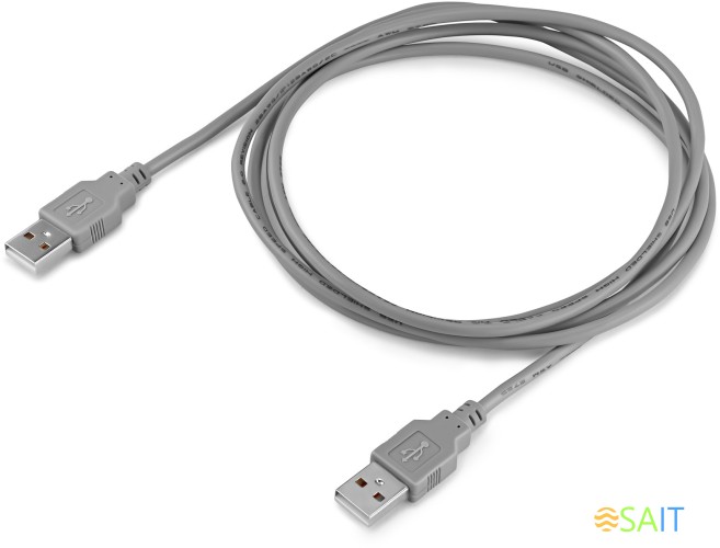 Кабель Buro USB A(m) USB A(m) 1.8м (BHP RET USB_AM18) серый (блистер)