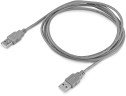 Кабель Buro USB A(m) USB A(m) 1.8м (BHP RET USB_AM18) серый (блистер)