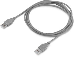 Кабель Buro USB A(m) USB A(m) 1.8м (BHP RET USB_AM18) серый (блистер)