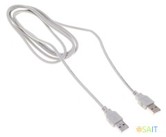 Кабель Buro USB A(m) USB A(m) 1.8м (BHP RET USB_AM18) серый (блистер)
