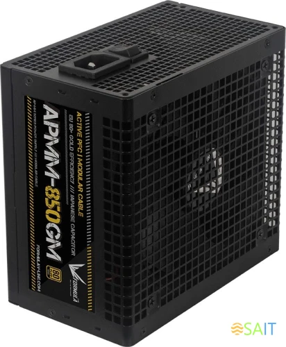 Блок питания Formula ATX 850W APMM-850GM Gen.5 80+ gold (20+4pin) APFC 120mm fan 8xSATA Cab Manag RTL