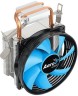 Устройство охлаждения(кулер) Aerocool Verkho 1-3P Soc-AM5/AM4/1200/1700/1851 черный/синий 3-pin 28dB Al+Cu 100W 280gr Ret