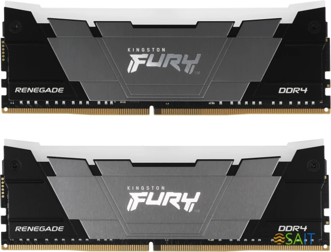Память DDR4 2x8GB 3600MHz Kingston KF436C16RB2AK2/16 Fury Renegade RGB RTL Gaming PC4-28800 CL16 DIMM 288-pin 1.35В kit dual rank с радиатором Ret