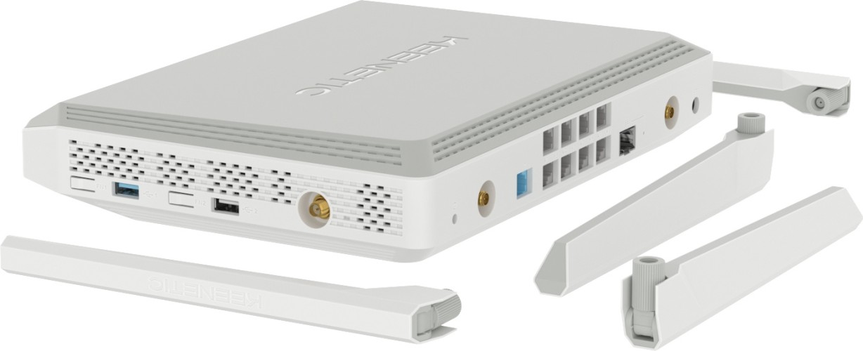 Роутер беспроводной Keenetic Peak (KN-2710) AC2600 10/100/1000BASE-TX/SFP/4g ready серый