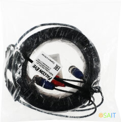Кабель Falcon Eye BNC-BNC BNC/DC/BNC/DC 18м черный