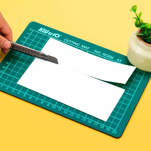 Подкладка для резки Kw-Trio 9Z206 A5 225x150мм зеленый