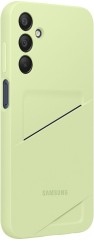 Чехол (клип-кейс) Samsung для Samsung Galaxy A15 Card Slot Case A15 лайм (EF-OA156TMEGRU)