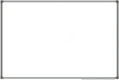 Доска магнитно-маркерная Silwerhof лак белый 60x90см алюминиевая рама