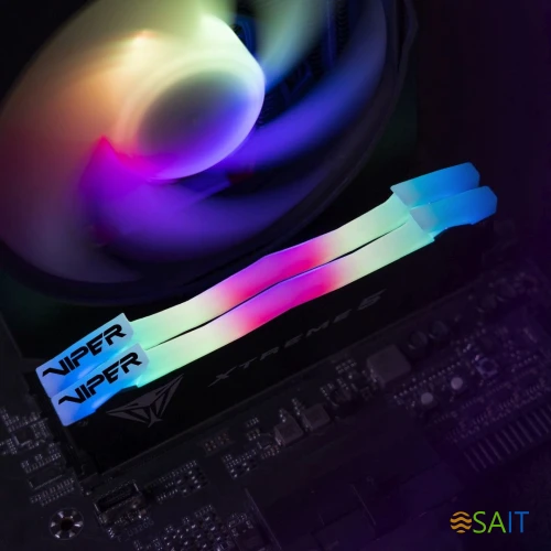 Память DDR5 2x16Gb 8000MHz Patriot PVXR532G80C38K Viper Xtreme 5 RGB RTL Gaming PC5-64000 CL38 DIMM 288-pin 1.45В с радиатором Ret