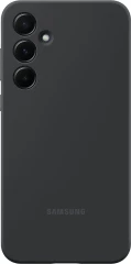 Чехол (клип-кейс) Samsung для Samsung Galaxy A55 Silicone Case A55 черный (EF-PA556TBEGRU)
