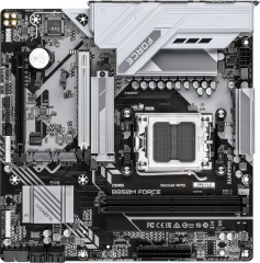 Материнская плата Gigabyte B850M FORCE Socket AM5 AMD B850 2xDDR5 mATX AC`97 8ch(7.1) 2.5Gg RAID+HDMI+DP