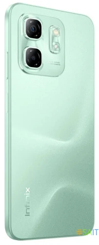 Смартфон Infinix X6531B Hot 50i 128Gb 4Gb зеленый моноблок 3G 4G 2Sim 6.78" 720x1600 Android 14 48Mpix 802.11 a/b/g/n/ac NFC GPS GSM900/1800 GSM1900 Protect FM A-GPS microSD max2048Gb