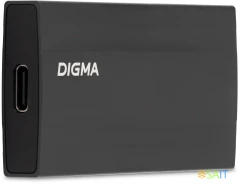 Накопитель SSD Digma USB3.2 Gen2x2 2TB DGSM8002T2MGG MEGA X 1.8" темно-серый
