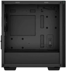 Корпус Deepcool CH370 черный без БП mATX 7x120mm 4x140mm 2xUSB3.0 audio bott PSU