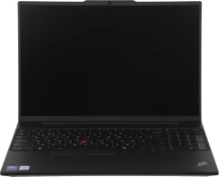 Ноутбук Lenovo ThinkPad E16 G2 Core Ultra 5 125U 16Gb SSD512Gb Intel Graphics 16" IPS WUXGA (1920x1200) без ОС black WiFi BT Cam (21MAS04600)