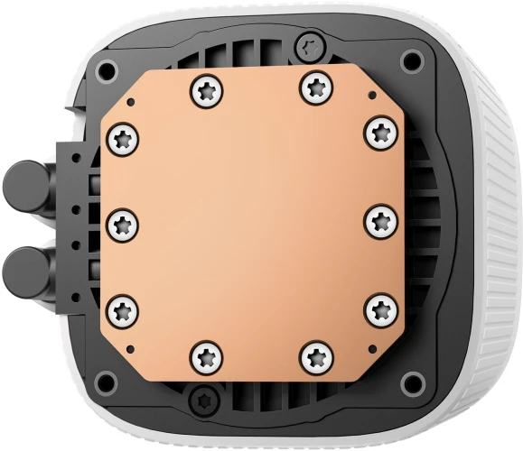 Система водяного охлаждения Deepcool LE240 V2 Pure ARGB Soc-AM5/AM4/1200/1700/1851 белый 4-pin 24.96dB Al LCD 220W 1266gr Ret (R-LE240PURE-WHLNMD-G-1)