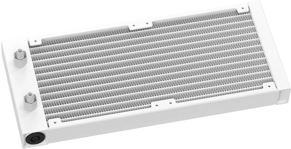 Система водяного охлаждения Deepcool LE240 V2 Pure ARGB Soc-AM5/AM4/1200/1700/1851 белый 4-pin 24.96dB Al LCD 220W 1266gr Ret (R-LE240PURE-WHLNMD-G-1)