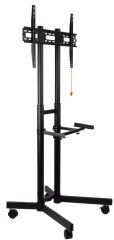 Подставка для телевизора Arm Media PT-STAND-7 черный 32"-80" макс.50кг напольный фиксированный