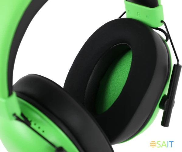 Наушники с микрофоном Razer Blackshark V2 X зеленый 1.3м мониторные оголовье (RZ04-03240600-R3M1)