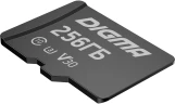 Флеш карта microSDXC 256GB Digma CARD30 V30 + adapter