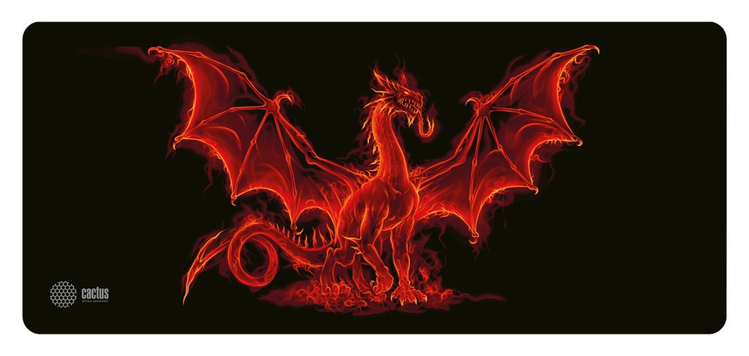 Коврик для мыши Cactus Dragon 900x400x3мм (CS-MP-PRO07XXL)