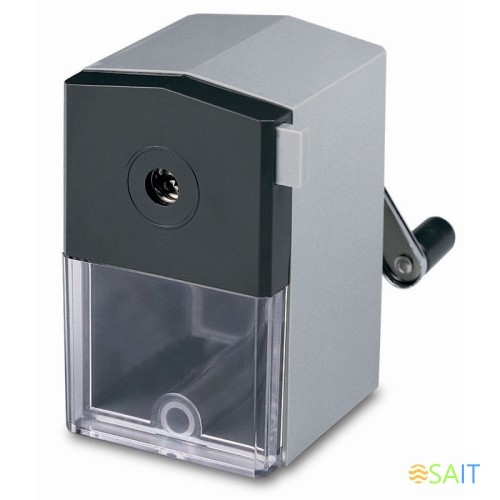 Точилка для карандашей механическая Kw-Trio 306A 1 отверстие пластик ассорти