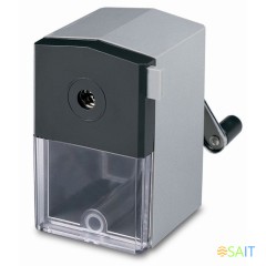 Точилка для карандашей механическая Kw-Trio 306A 1 отверстие пластик ассорти