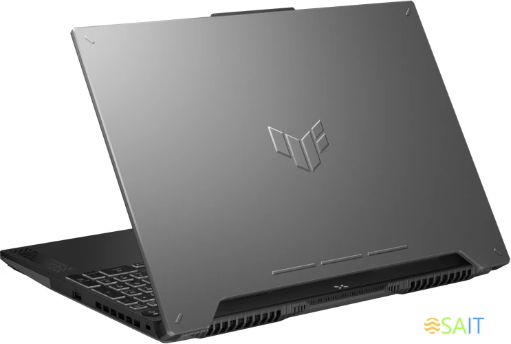 Ноутбук Asus TUF Gaming A15 FA507NVR-LP040 Ryzen 7 7435HS 16Gb SSD512Gb NVIDIA GeForce RTX4060 8Gb 15.6" IPS FHD (1920x1080) noOS grey WiFi BT Cam (90NR0JK5-M00230)