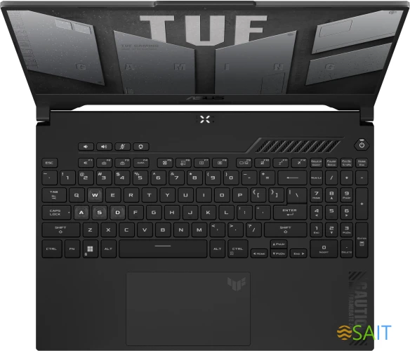 Ноутбук Asus TUF Gaming A15 FA507NVR-LP040 Ryzen 7 7435HS 16Gb SSD512Gb NVIDIA GeForce RTX4060 8Gb 15.6" IPS FHD (1920x1080) noOS grey WiFi BT Cam (90NR0JK5-M00230)