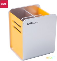 Подставка Deli E9137 для письменных принадлежностей 90х80х110мм ассорти пластик