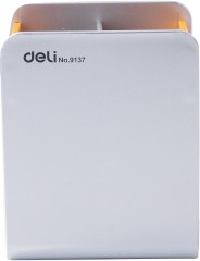 Подставка Deli E9137 для письменных принадлежностей 90х80х110мм ассорти пластик