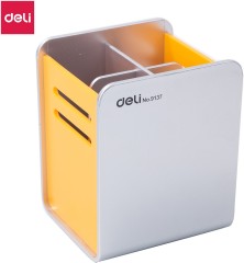 Подставка Deli E9137 для письменных принадлежностей 90х80х110мм ассорти пластик