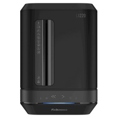 Шредер Fellowes® Powershred® LX220, черный, DIN P-4, 4х12 мм, 20 лст., 30 лтр, Jam Proof™, SafeSense, шт Fellowes Powershred LX220