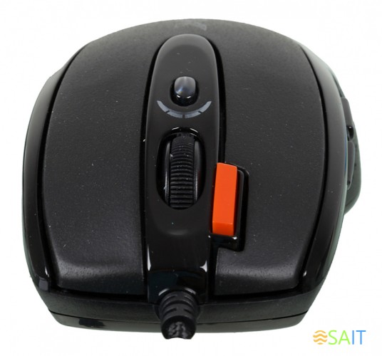 Мышь A4Tech XL-750BK черный лазерная 3600dpi USB2.0 6but (XL-750BK USB)