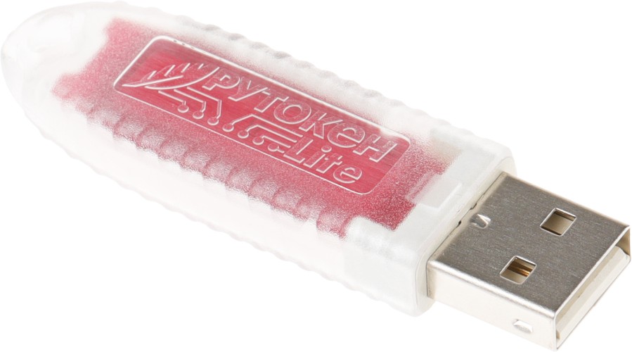 Программно-аппаратный комплекс Rutoken Lite 1010 128КБ серт. ФСТЭК инд.уп. для ФНС (1010)