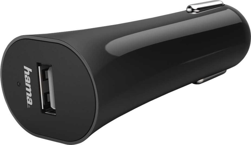 Автомобильное зар./устр. Hama H-173756 1A 2xUSB универсальное черный (00173756)