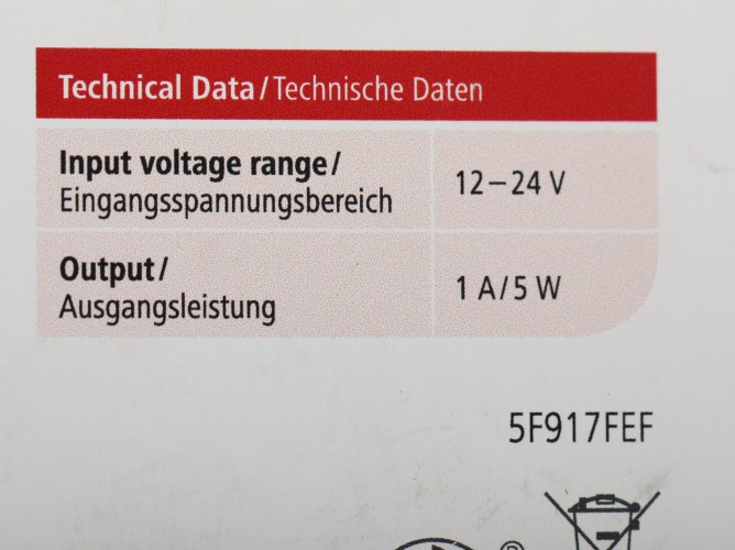 Автомобильное зар./устр. Hama H-173756 1A 2xUSB универсальное черный (00173756)