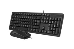 Клавиатура + мышь A4Tech KK-3330S клав:черный мышь:черный USB (KK-3330S USB (BLACK)) A4Tech KK-3330S USB (BLACK)