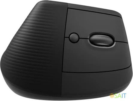 Мышь Logitech Lift графитовый оптическая 4000dpi silent беспров. BT/Radio USB для ноутбука 5but (910-006485)