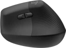 Мышь Logitech Lift графитовый оптическая 4000dpi silent беспров. BT/Radio USB для ноутбука 5but (910-006485)