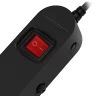 Сетевой фильтр Ippon NF-EU-3-16 3м (6 розеток) черный (коробка)