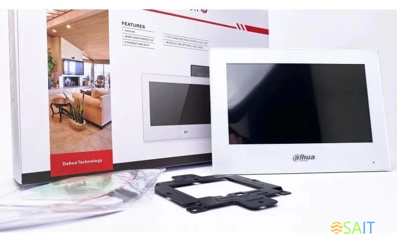 Видеодомофон Dahua DHI-VTH5321GW-W белый