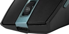 Мышь A4Tech Fstyler FB35C зеленый/черный оптическая 2000dpi беспров. BT/Radio USB 6but (FB35C MIDNIGHT GREEN)