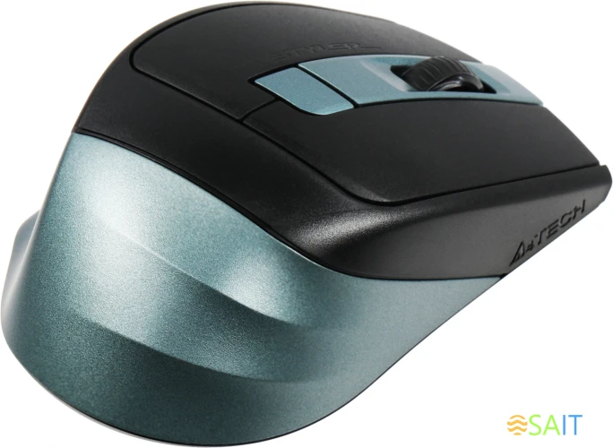 Мышь A4Tech Fstyler FB35C зеленый/черный оптическая 2000dpi беспров. BT/Radio USB 6but (FB35C MIDNIGHT GREEN)
