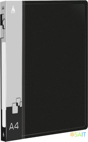 Папка метал.пруж.скоросш. Бюрократ -PZ07P A4 пластик 0.7мм внут.и торц.карм ассорти