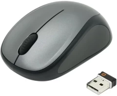 Мышь Logitech M235n серый/черный оптическая 1000dpi беспров. USB для ноутбука 2but (910-007129)
