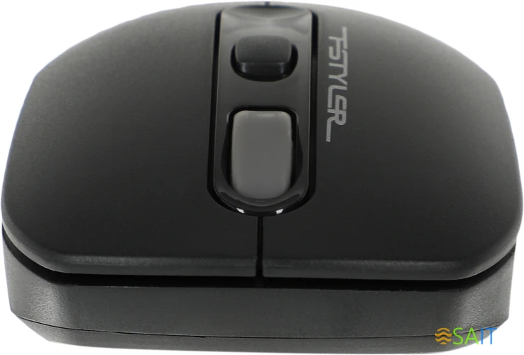 Мышь A4Tech Fstyler FG10 черный/серый оптическая 2000dpi беспров. USB 4but (FG10 GREY)