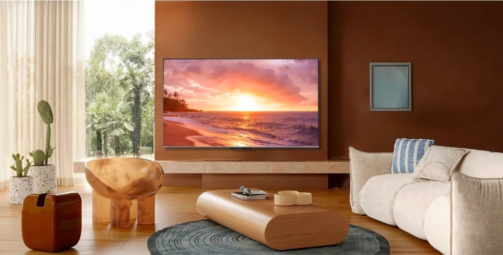 Телевизор QLED Skyworth 65" 65Q77G Magic Sound Game TV Frameless серый-металлик/серый 4K Ultra HD 144Hz MEMC DVB-T DVB-T2 DVB-C DVB-S DVB-S2 USB WiFi Smart TV