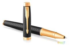 Ручка роллер Parker IM Premium T323 (1931660) Black GT F черн. черн. подар.кор.