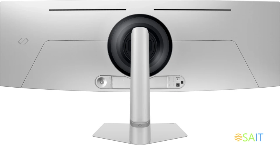 Монитор Samsung 49" Odyssey OLED G9 S49DG932SIXCI серебристый OLED LED 32:9 HDMI матовая HAS 250cd 178гр/178гр 5120x1440 240Hz FreeSync Premium Pro DP USB 12.9кг